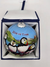 Load image into Gallery viewer, Tiree Puffin Glass Bauble
