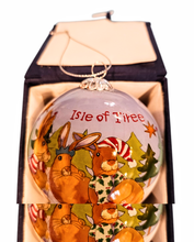 Load image into Gallery viewer, Isle of Tiree Hares Glass bauble
