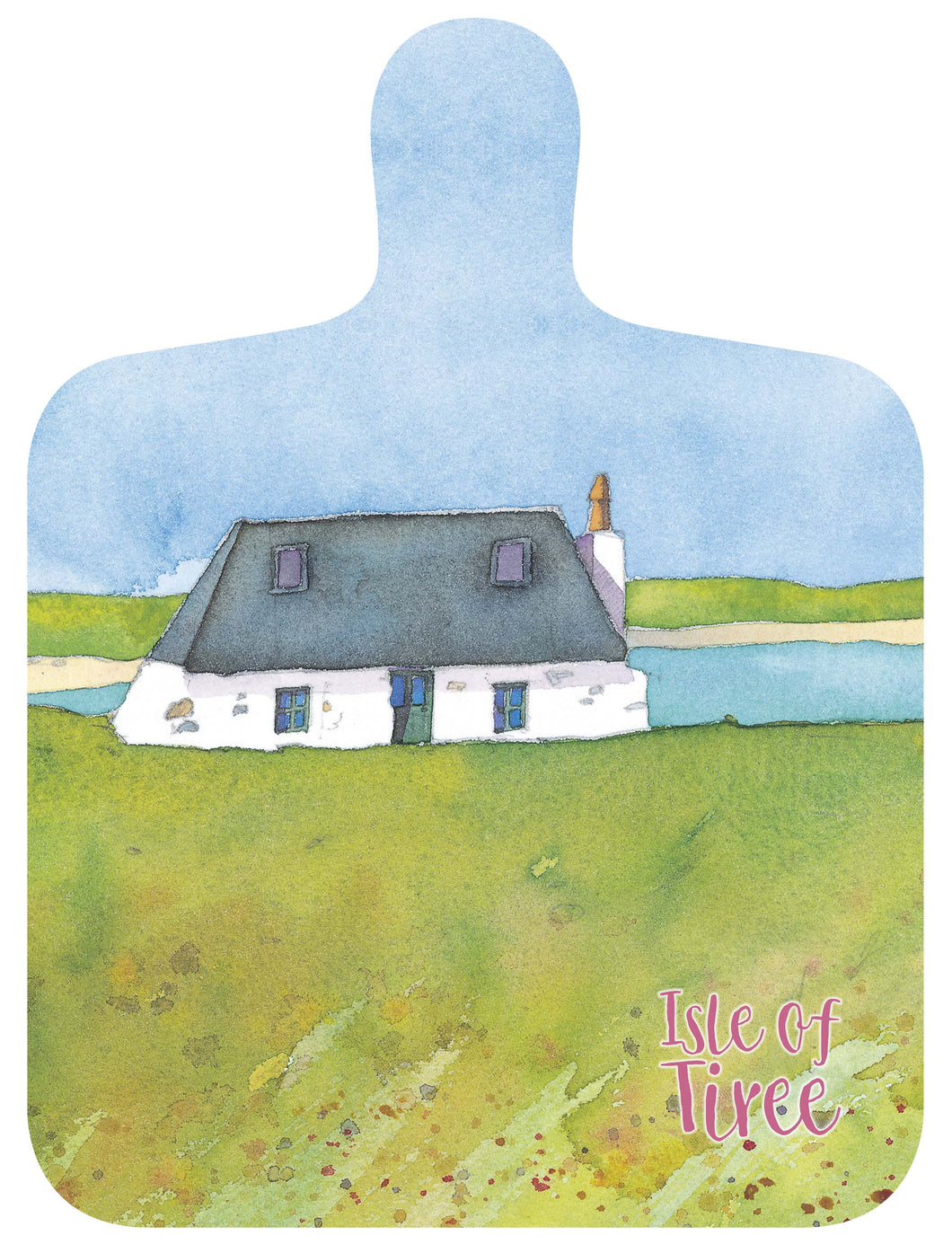 Isle of Tiree mini chopping board.