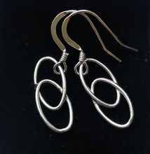 Load image into Gallery viewer, Sterling Silver Link Earrings
