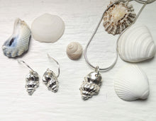 Load image into Gallery viewer, Solid Silver Tiree Conch Shell Pendant
