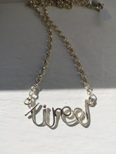 Load image into Gallery viewer, Silver Tiree Necklace
