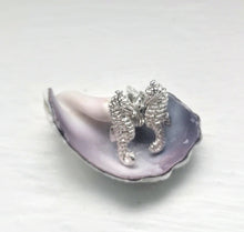 Load image into Gallery viewer, Sterling Silver Seahorse Studs
