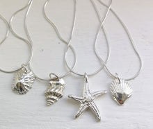 Load image into Gallery viewer, Solid Silver Starfish Pendant
